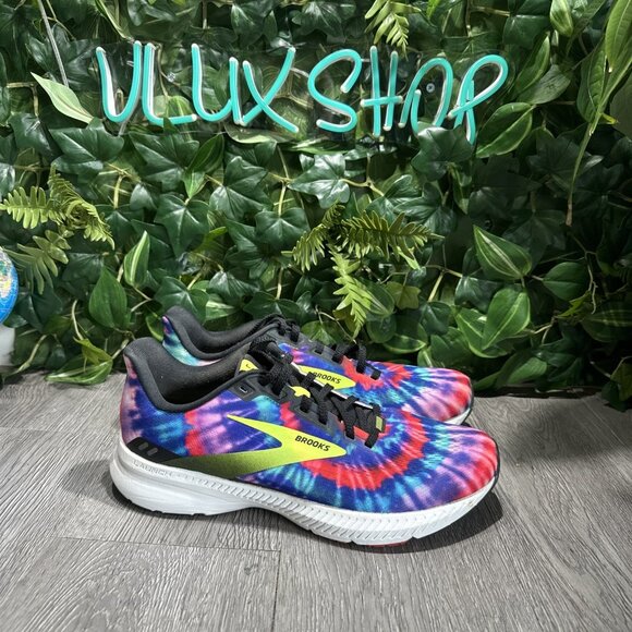 Brooks Launch 8 Running Shoes Tie Dye Women’s Size 10 Sneakers 1203451B011 main image 7